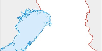 Tom karta över Finland