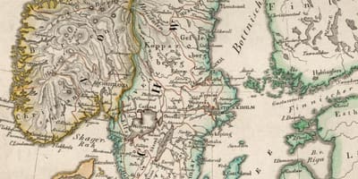 Karta över gamla Finland